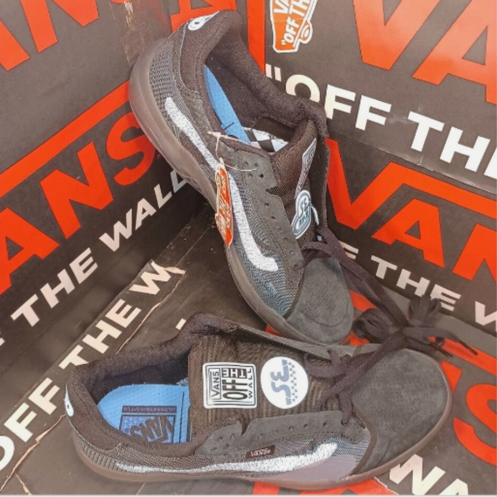 Vans Men's 8/Women's 9.5  EVDNT UltimateWaffle SE Bikes Black/Plume VN0A…